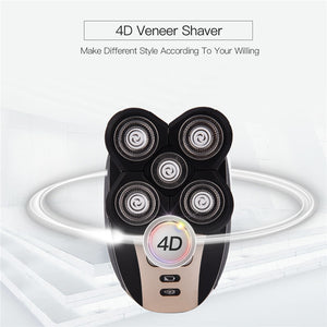 5 In 1 Men's 4D Electric Shaver