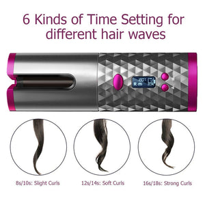 Portable Automatic Curling Iron
